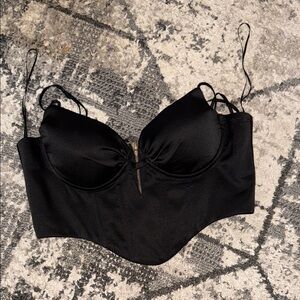 Black Women's Bustier